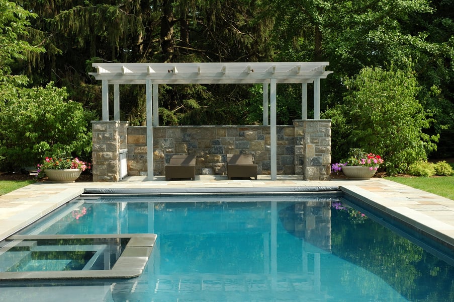 Swimming Pool and Pergola